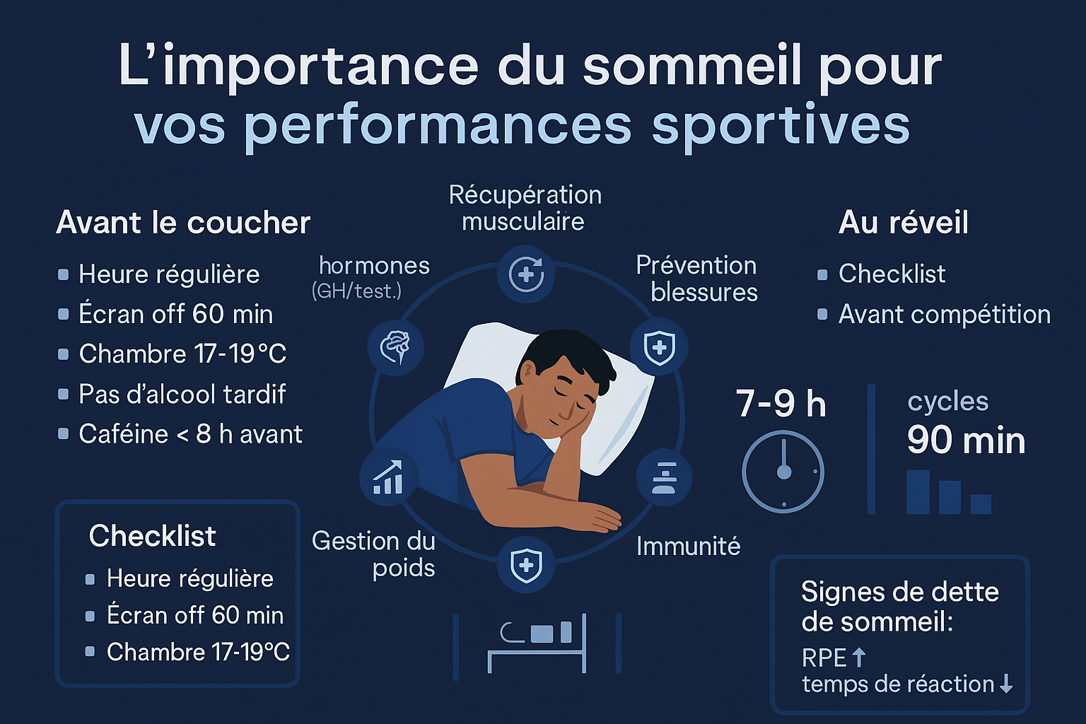 L'importance du sommeil pour vos performances sportives - Anthony Lettieri Coach Luxembourg